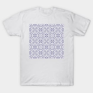 Repeating geometric pattern lines elements T-Shirt